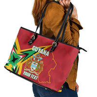 Custom Guyana Cricket Leather Tote Bag Go Champions Amazon Warriors