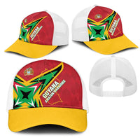 Guyana Cricket Mesh Trucker Cap Go Champions Amazon Warriors - Wonder Print Shop