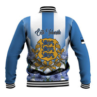 Estonia Independence Day Baseball Jacket Head Eesti Vabariigi Aastapaeva!