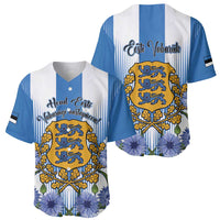 Estonia Independence Day Baseball Jersey Head Eesti Vabariigi Aastapaeva!