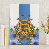 Estonia Independence Day Canvas Wall Art Head Eesti Vabariigi Aastapaeva!