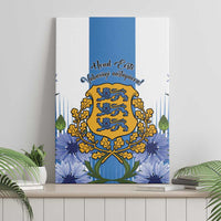 Estonia Independence Day Canvas Wall Art Head Eesti Vabariigi Aastapaeva!