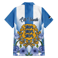 Estonia Independence Day Family Matching Short Sleeve Bodycon Dress and Hawaiian Shirt Head Eesti Vabariigi Aastapaeva!