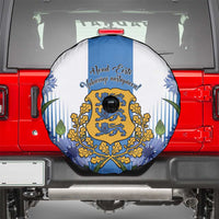 Estonia Independence Day Spare Tire Cover Head Eesti Vabariigi Aastapaeva! - Wonder Print Shop