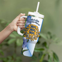 Estonia Independence Day Tumbler With Handle Head Eesti Vabariigi Aastapaeva! - Wonder Print Shop