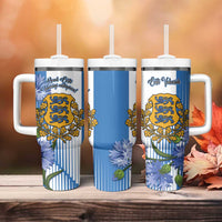 Estonia Independence Day Tumbler With Handle Head Eesti Vabariigi Aastapaeva! - Wonder Print Shop