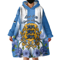 Estonia Independence Day Wearable Blanket Hoodie Head Eesti Vabariigi Aastapaeva! - Wonder Print Shop