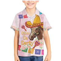 Cinco De Derby Family Matching Mermaid Dress and Hawaiian Shirt 2025 Sombrero Horse Racing