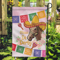 Cinco De Derby Garden Flag 2025 Sombrero Horse Racing