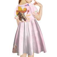 Cinco De Derby Kid Short Sleeve Dress 2025 Sombrero Horse Racing