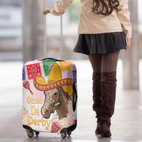 Cinco De Derby Luggage Cover 2025 Sombrero Horse Racing