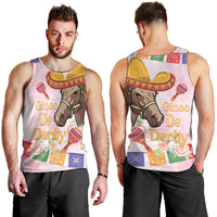 Cinco De Derby Men Tank Top 2025 Sombrero Horse Racing