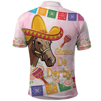 Cinco De Derby Polo Shirt 2025 Sombrero Horse Racing