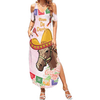 Cinco De Derby Summer Maxi Dress 2025 Sombrero Horse Racing - Wonder Print Shop