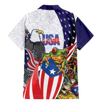 United States Puerto Rico Family Matching Mermaid Dress and Hawaiian Shirt USA Curve Flag With Coqui Drum - Wonder Print Shop
