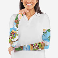 Puerto Rico Pava Coqui Arm Sleeves Spirit Frog Tropical Beach Vibes - Wonder Print Shop