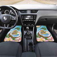Puerto Rico Pava Coqui Car Mats Spirit Frog Tropical Beach Vibes - Wonder Print Shop