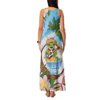 Puerto Rico Pava Coqui Family Matching Tank Maxi Dress and Hawaiian Shirt Spirit Frog Tropical Beach Vibes - Wonder Print Shop