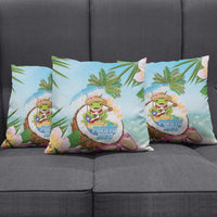 Puerto Rico Pava Coqui Pillow Cover Spirit Frog Tropical Beach Vibes - Wonder Print Shop