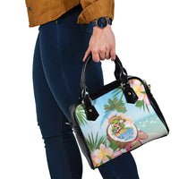 Puerto Rico Pava Coqui Shoulder Handbag Spirit Frog Tropical Beach Vibes - Wonder Print Shop