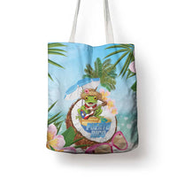 Puerto Rico Pava Coqui Tote Bag Spirit Frog Tropical Beach Vibes - Wonder Print Shop