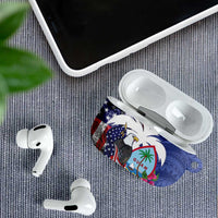 United States Guam AirPods Case USA Eagle Guahan Seal Bougainvillea - Wonder Print Shop