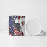 United States Guam Ceramic Mug USA Eagle Guahan Seal Bougainvillea - Wonder Print Shop