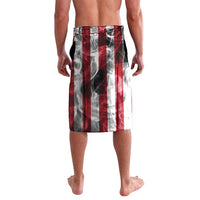 United States Guam Lavalava USA Eagle Guahan Seal Bougainvillea - Wonder Print Shop