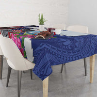 United States Guam Tablecloth USA Eagle Guahan Seal Bougainvillea - Wonder Print Shop