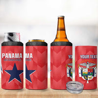Custom Panama Football 4 in 1 Can Cooler Tumbler 2025 Vamos Los Canaleros