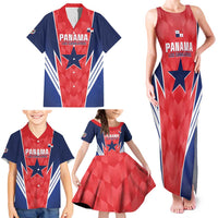 Custom Panama Football Family Matching Tank Maxi Dress and Hawaiian Shirt 2025 Vamos Los Canaleros