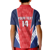 Custom Panama Football Kid Polo Shirt 2025 Vamos Los Canaleros