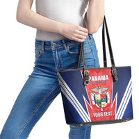 Custom Panama Football Leather Tote Bag 2025 Vamos Los Canaleros