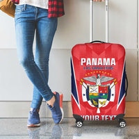 Custom Panama Football Luggage Cover 2025 Vamos Los Canaleros