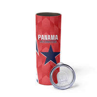 Custom Panama Football Skinny Tumbler 2025 Vamos Los Canaleros