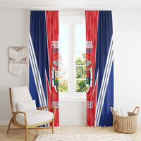 Custom Panama Football Window Curtain 2025 Vamos Los Canaleros