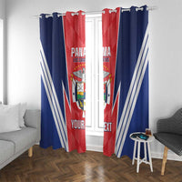 Custom Panama Football Window Curtain 2025 Vamos Los Canaleros