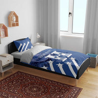 Custom Honduras Football Bedding Set 2025 Vamos Los Catrachos