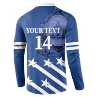 Custom Honduras Football Button Sweatshirt 2025 Vamos Los Catrachos