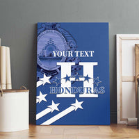 Custom Honduras Football Canvas Wall Art 2025 Vamos Los Catrachos