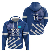 Custom Honduras Football Hoodie 2025 Vamos Los Catrachos