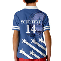 Custom Honduras Football Kid Polo Shirt 2025 Vamos Los Catrachos