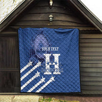 Custom Honduras Football Quilt 2025 Vamos Los Catrachos