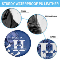 Custom Honduras Football Spare Tire Cover 2025 Vamos Los Catrachos