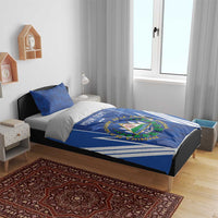 Custom El Salvador Football Bedding Set 2025 Vamos La Selecta