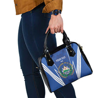Custom El Salvador Football Shoulder Handbag 2025 Vamos La Selecta