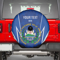 Custom El Salvador Football Spare Tire Cover 2025 Vamos La Selecta