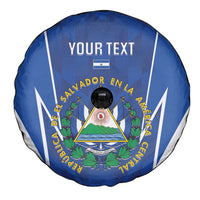 Custom El Salvador Football Spare Tire Cover 2025 Vamos La Selecta