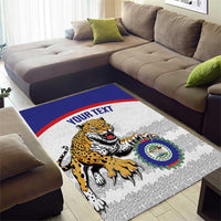 Custom Belize Football Area Rug 2025 Go Jaguars