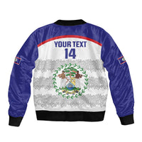 Custom Belize Football Bomber Jacket 2025 Go Jaguars